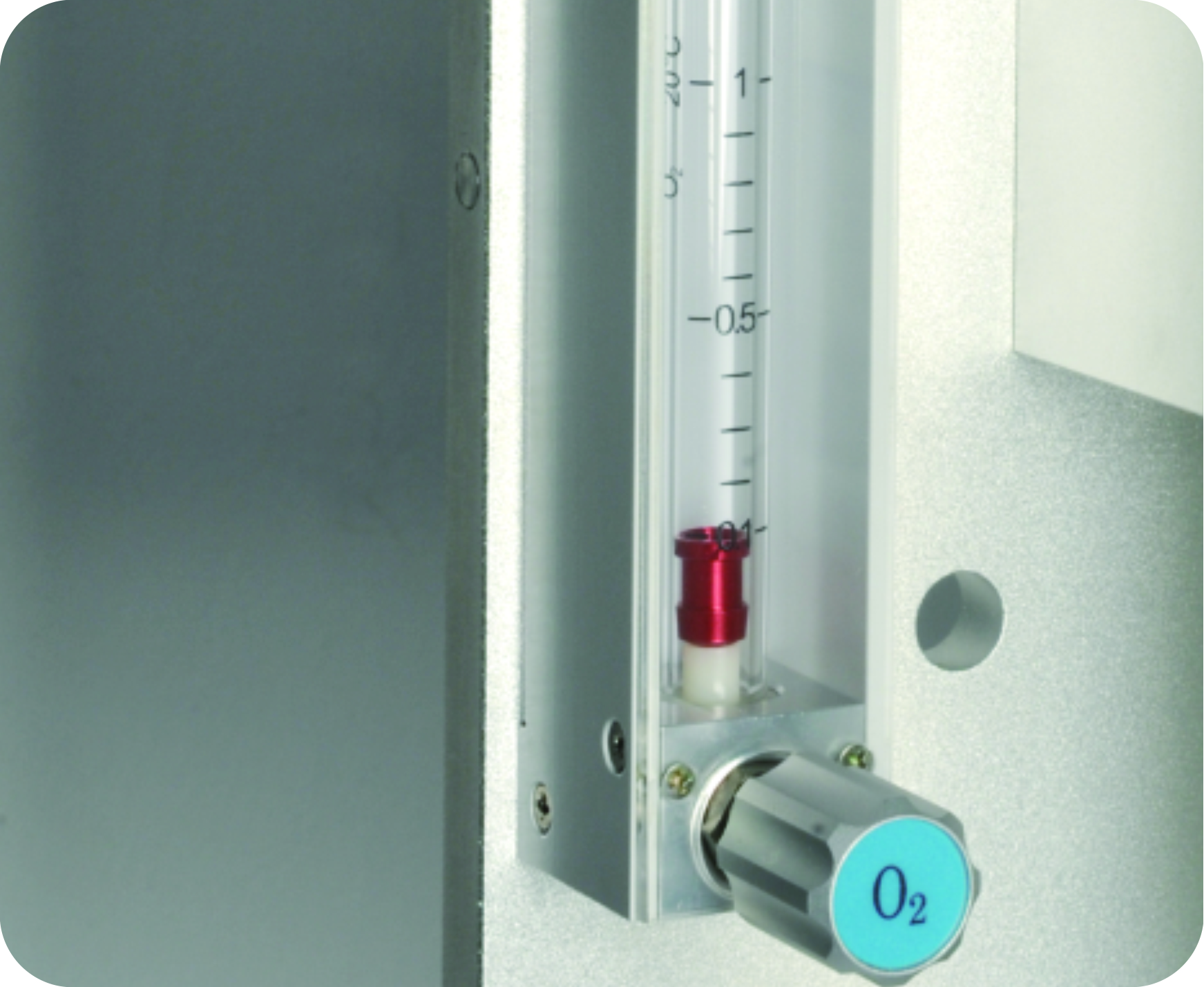 Diagram of a veterinary non-rebreathing circuit